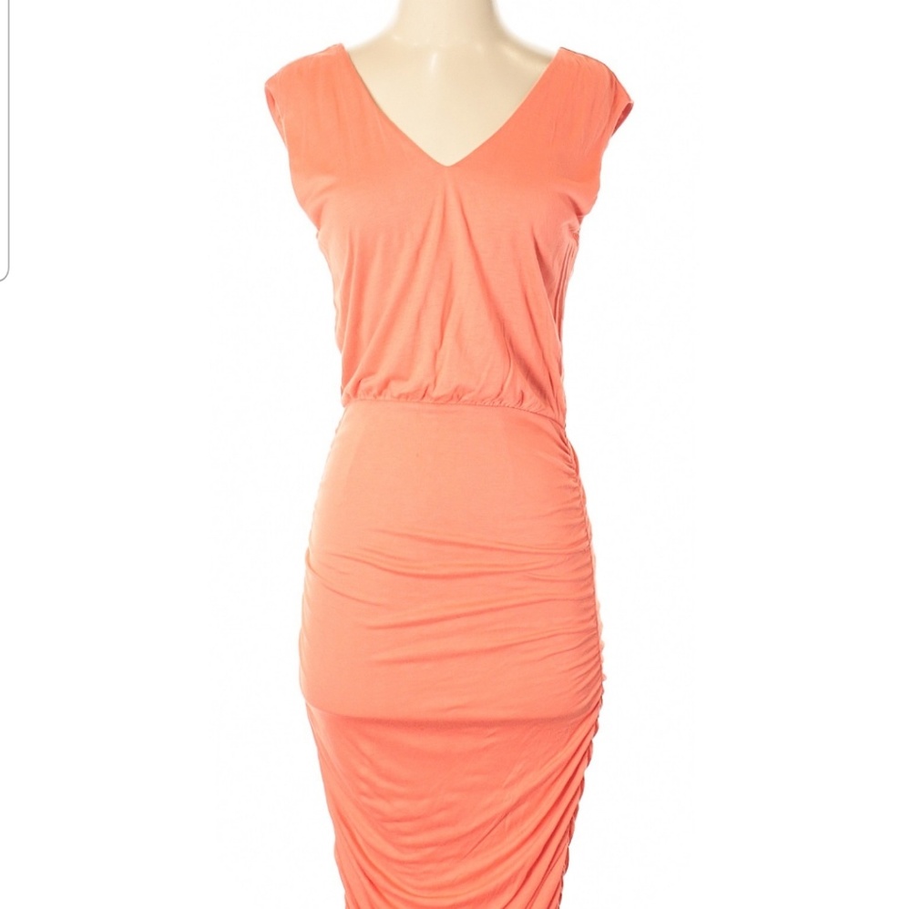 Alice and Olivia Midi Ruched dress XS